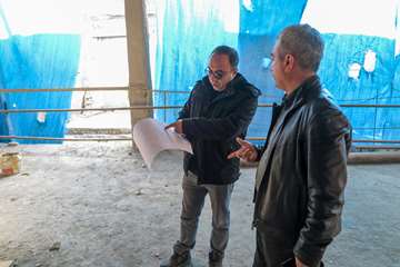 برگزاری جلسه بررسی پروژه‌های عمرانی بیمارستان شهدای هفتم تیر